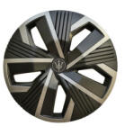  Set 4 capace roti Evo 16 inch, negru-gri antracit, ABS rezistent (WR2-1GR-16) (231125-13)