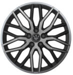  Set 4 capace roti Evo 16 inch, negru-gri antracit, ABS, pentru jante otel (290923-11)