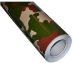  Folie auto camuflaj Forest 1, 5 x 1 m cu tehnologie anti-bule (MC02/FC02) (TCT-3365)