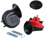  Set claxoane auto universale 12V, 2 bucati, sunet puternic tip melc (002B) (TCT-1371)