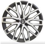  Set 4 capace roti Evo 16 inch negru-argintiu pentru jante otel (WF4-1SL-16) (311023-12)