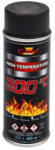  Spray vopsea termorezistenta 800°C negru Champion, profesional, 400 ml (Cod 9011) (TCT-4914)