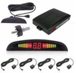  Sistem de parcare 12V cu 4 senzori, display digital si avertizare sonora (Cod 4001) (TCT-316)