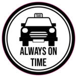  Abtibild auto „Always On Time pentru masina, Oracal, 8, 5 x 8, 5 cm (080823-5)