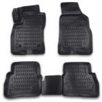  Set covorase cauciuc tip tavita pentru Opel Combo D (2012-2018), 4 piese, negru (191022-50)
