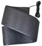  Husa volan cu snur, M 38 cm, piele ecologica antiderapanta, culori diverse (TCT-164)