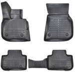 Set covorase cauciuc tip tavita BMW iX3 Electric 2021+, TPE negru, 4 piese (050424-10)