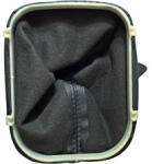  Manson schimbator viteze BMW din piele ecologica neagra, cusatura neagra (SC-69) (160625-19)