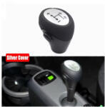  Maner schimbator viteze pentru Smart Fortwo W451, cutie automata, negru cu insertie crom (180625-4)