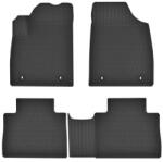  Set covorase cauciuc tip tavita pentru MG HS I Facelift 2020-2024, negre (4 buc) (280325-9)