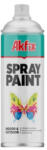  Spray vopsea Akfix RAL9005 negru lucios 400 ml pentru metal, lemn si plastic (120225-2)