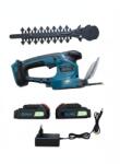 Rovo Foarfeca pentru iarba si gard viu Rovo RV-21V, tuns iarba arbusti, 2 acumulatori, 21V, 2.0 Ah (RV-21V) Foarfeca de gradina