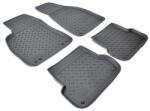  Set covorase cauciuc tip tavita pentru Audi A4 B6/B7 (2000-2008), negru (011119-4)