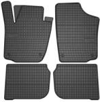  Set covoare interior din cauciuc El Toro pentru Seat Toledo IV (2013-2019), negru (TCT-3604)