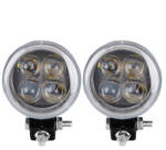  Proiector LED 12W Spot 4D cu Angel Eyes, 12/24V, 6000K (ART32012) (210217-3)