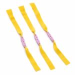  Set 3 benzi de schimb pentru praștie, DEPOX®, cauciuc plat premium, galben, 0.5 mm (2074849 - 0237)