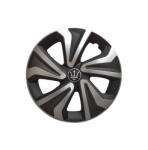  Set 4 capace roti Evo 15 inch, negru-argintiu, pentru jante otel (WK1-1SL-15) (280923-13)