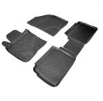  Covorase auto cauciuc tip tavita pentru Toyota Avensis III (2009-2018), set 4 buc (111119-15)