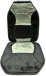  Set 2 huse scaune auto fata pufoase, universale, Negru-Gri/Negru-Albastru (291123-11)