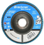  Disc lamelar cu zirconiu P80 125 mm pentru polizare metal si inox Breckner (120123-4)