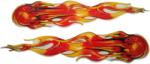  Set abtibilduri auto tip cometa 70x15 cm, PVC autoadeziv, 2 buc (DZ-3) (TCT-2190)
