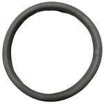  Husa volan M 37-38 cm, imitatie piele gri, montaj rapid (WK-1008) (131123-10)