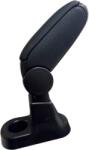  Cotiera auto neagra pentru Fiat 500 (2015+) cu montaj pe tunelul central (291125-1)