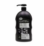 Naturaphy Gel de dus barbati cu carbune Naturaphy Black Edition 1000ml