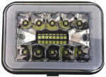  Proiector LED 20W cu stroboscop si Angel Eyes alb, 12/24V (SPT301-201) (030321-3)