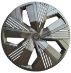  Set 4 capace roti Evo 15 inch, gri antracit, pentru jante din otel (WR0-2GR-15) (231125-6)