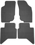  Set covorase auto din cauciuc El Toro pentru Toyota Hilux VII (2004-2015), negre, cu bordura 1 cm (240616-13)