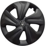  Set 4 capace roti Evo 16 inch, negru mat, ABS rezistent, montaj rapid (WK0-1BK-16) (280923-19)