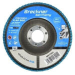  Disc lamelar cu zirconiu P120, 125 mm, pentru polizare metal si inox Breckner (010223-8)