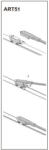  Stergator parbriz pasager Mercedes-Benz Vito W639 (2004-) 28" ART51 (030918-104)
