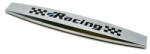  Emblema auto RACING crom, 10 cm, set 2 bucati, adeziv inclus (YZB-45) (061023-6)