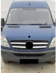  Ornament inox pentru grila mastii fata, compatibil Mercedes Vito III (2014+) (TCT-4956)