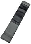  Husa volan din piele perforata, marimea M, gri/negru (OEM) Cod 4C388 (150621-8)