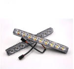  Set lumini de zi DRL COB P9S 12V, lumina alba, dimensiune compacta (050917-25)