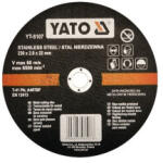  Disc de taiere metal si inox Yato YT-6107, 230x2x22 mm pentru polizor (230925-2)