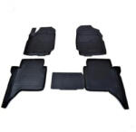  Covoare auto din cauciuc tip tavita pentru Ford Ranger 2011+ (set 4) negru (061119-39)