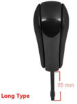  Maner schimbator viteze BMW automata, negru, tip lung 85 mm (SC-78) (170625-8)