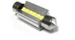  Bec LED sofit 39mm CANBUS 12V, 6x SMD 3030, 800 lm, alb rece 6000K (240525-1)