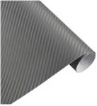 Folie carbon 3D gri antracit, autoadeziva, 1.27 m latime x 1 m (KM9170) (160825-15)