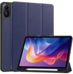 Gigapack Xiaomi Redmi Pad 2 tok álló, bőr hatású (flip, trifold, asztali tartó, ceruza tartó) sötétkék (GP-171814)