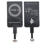 Gigapack wireless töltő adapter (hosszított fej, fogadóegység, gyorstöltő, type-c töltőcsatlakozó, qi) (GP-180246)