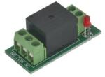  Placuta releu si LED pentru convertire semnal umed 12Vcc la semnal uscat NO/NC, PCB-506A (PCB-506A)