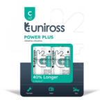 Uniross 1, 5V C/LR14/baby tartós alkáli elem POWER PLUS 2db/csomag (UPPCPK2) (UPPCPK2)