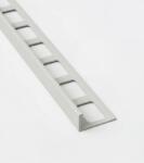 Havos Lezáró léc "L" Havos középszürke matt, porszórt alumínium hosszúság 250 cm, peremmagasság 12 mm, ALKMHS12250 (ALKMHS12250)