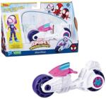 Hasbro Marvel Spidey And His Amazing Friends F7461 - Ghost-Spider cu Motocicleta (F7461) Figurina