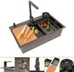 Leziter Holly III rozsdamentes mosogató (LRMHO-3) - homelux